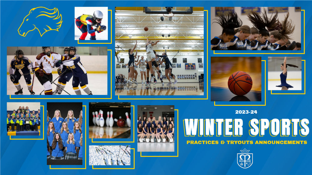 Nearly one-third of the student body participates in a winter sport at Marian.