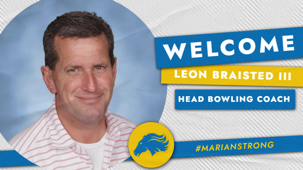 Coach Braisted will lead the Marian keglers beginning with the 2023-24 season.