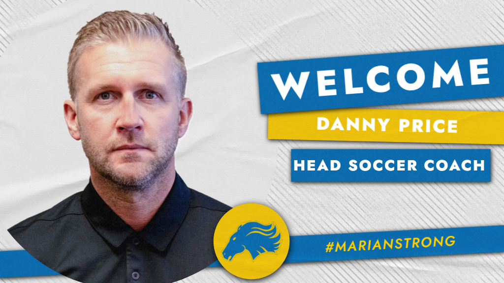 Price joins the Marian staff as head soccer coach in 2023.